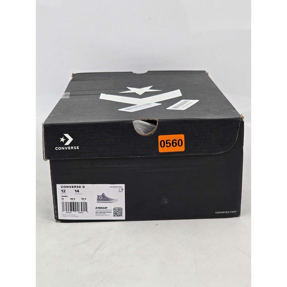Converse Chuck Taylor All Star Malden Street Mid Mens 12 Grey A16822F - New - Picture 6 of 13